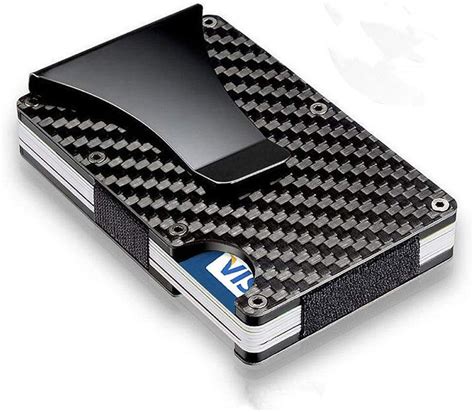 carbon fiber rfid card holder|carbon fiber wallet near me.